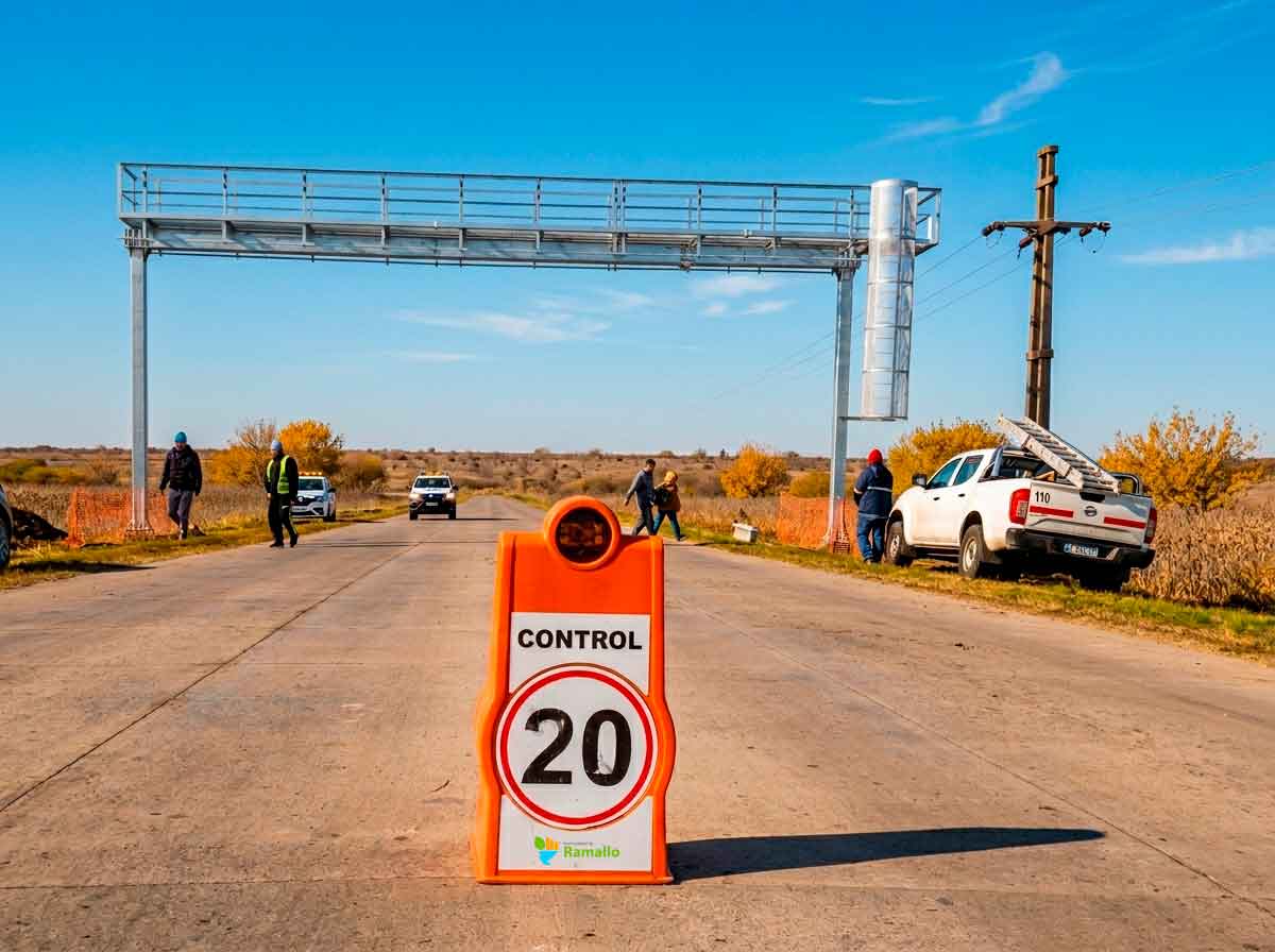 Ramallo pone en marcha el sistema inteligente de control de tránsito pesado más moderno del país