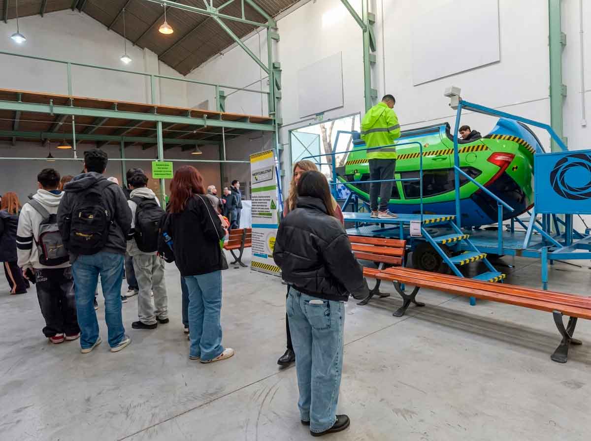 Jornada vial en General Pueyrredon: “Los chicos o los adolescentes son los mejores multiplicadores”