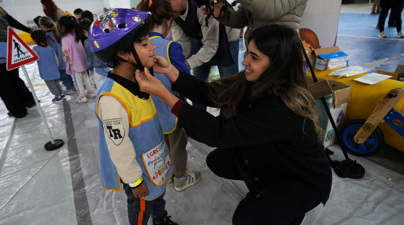 El circuito móvil de Educación Vial visitó Verónica