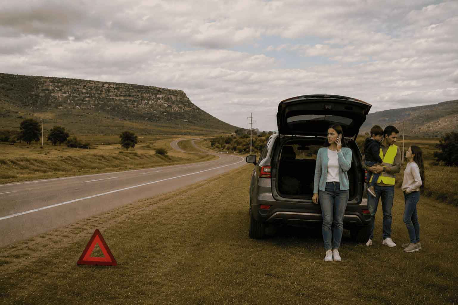 Emergencias mecánicas en la ruta: Corresur lanzó una campaña con los pasos clave ante un desperfecto