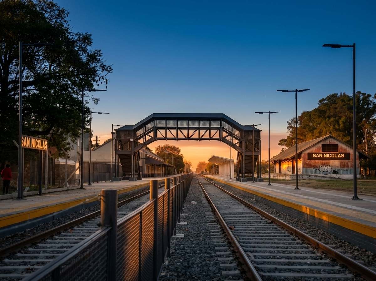 Avanza el plan ferroviario bonaerense: San Nicolás será un nodo clave para el turismo y la carga